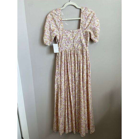 Free People She's a Dream Midi Dress Size 0 NWT - Picture 5 of 9
